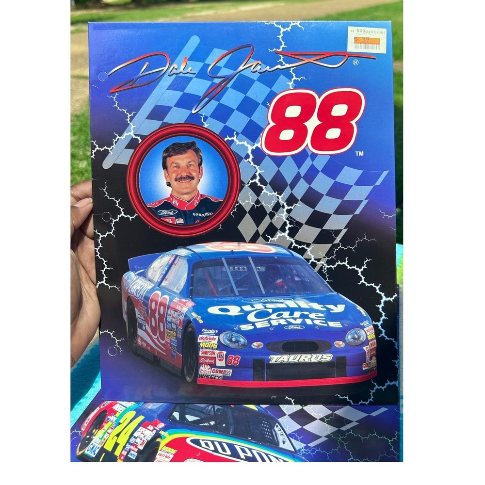 Top Flight NASCAR Folders Lot 8 Jeff Gordon‎ Dale Jarrett 90s Vintage